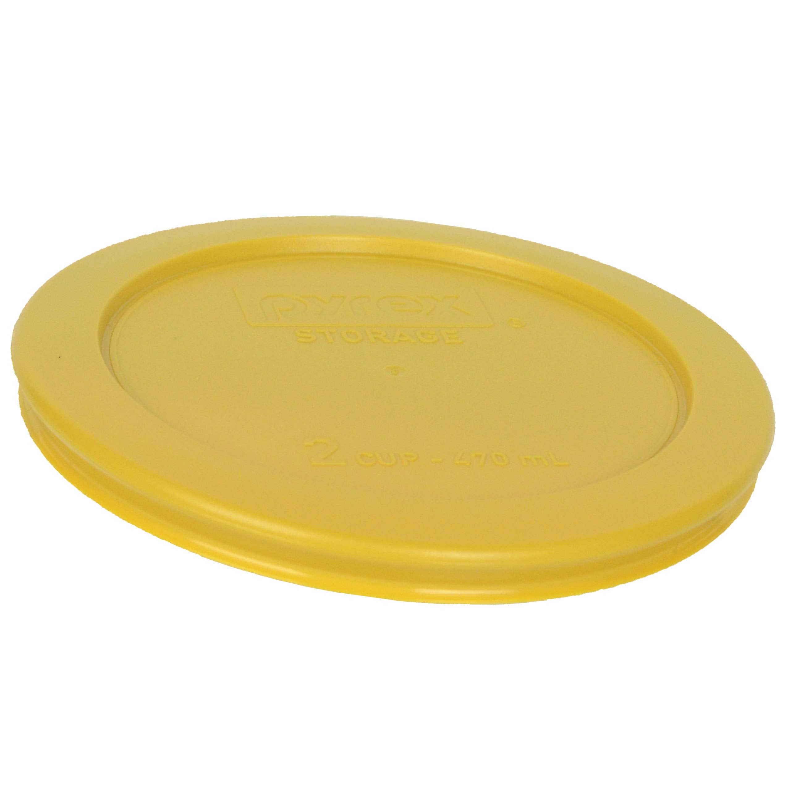 Pyrex 7202-PC 1-Cup Olive Green, 7200-PC 2-Cup Butter Yellow, & 7201-PC 4-Cup Thistle Purple Food Storage Replacement Lids - Made in USA