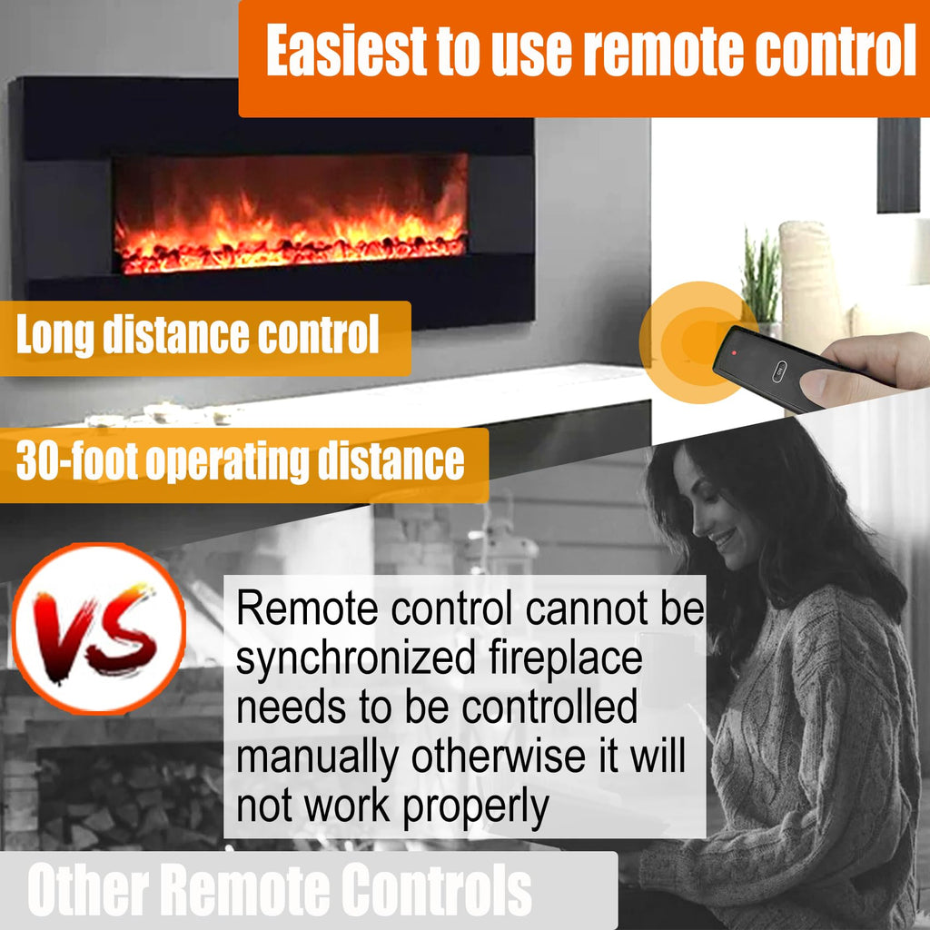 Upgrade Gas Fireplace Remote Switch System Kit for Standard Millivolt Valve Appliances, Compatible with Skytech, Majestic, Ambient, Empire, Monessen, Vermont Fireplaces, 5 Year Warranty