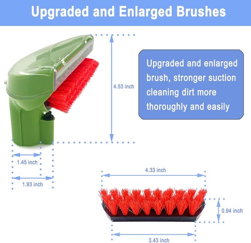 Bissell 1400B Little Green Stain Brush Tool - Detachable Replacement for Carpet Cleaners | 5.3" Size
