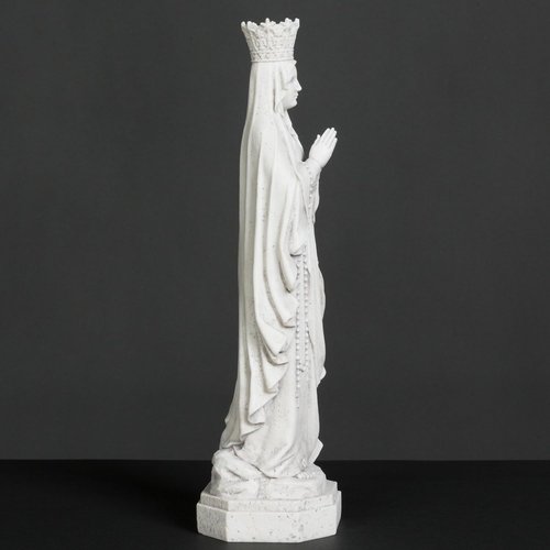DevotedWalls Our Lady of Lourdes Statue - 12" Blessed Virgin Mary Figurine | Perfect Catholic Gift