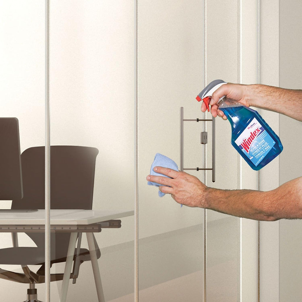 SC Johnson Windex Glass Cleaner - Streak-Free Shine, 32 oz, Blue | Perfect for Home and Office