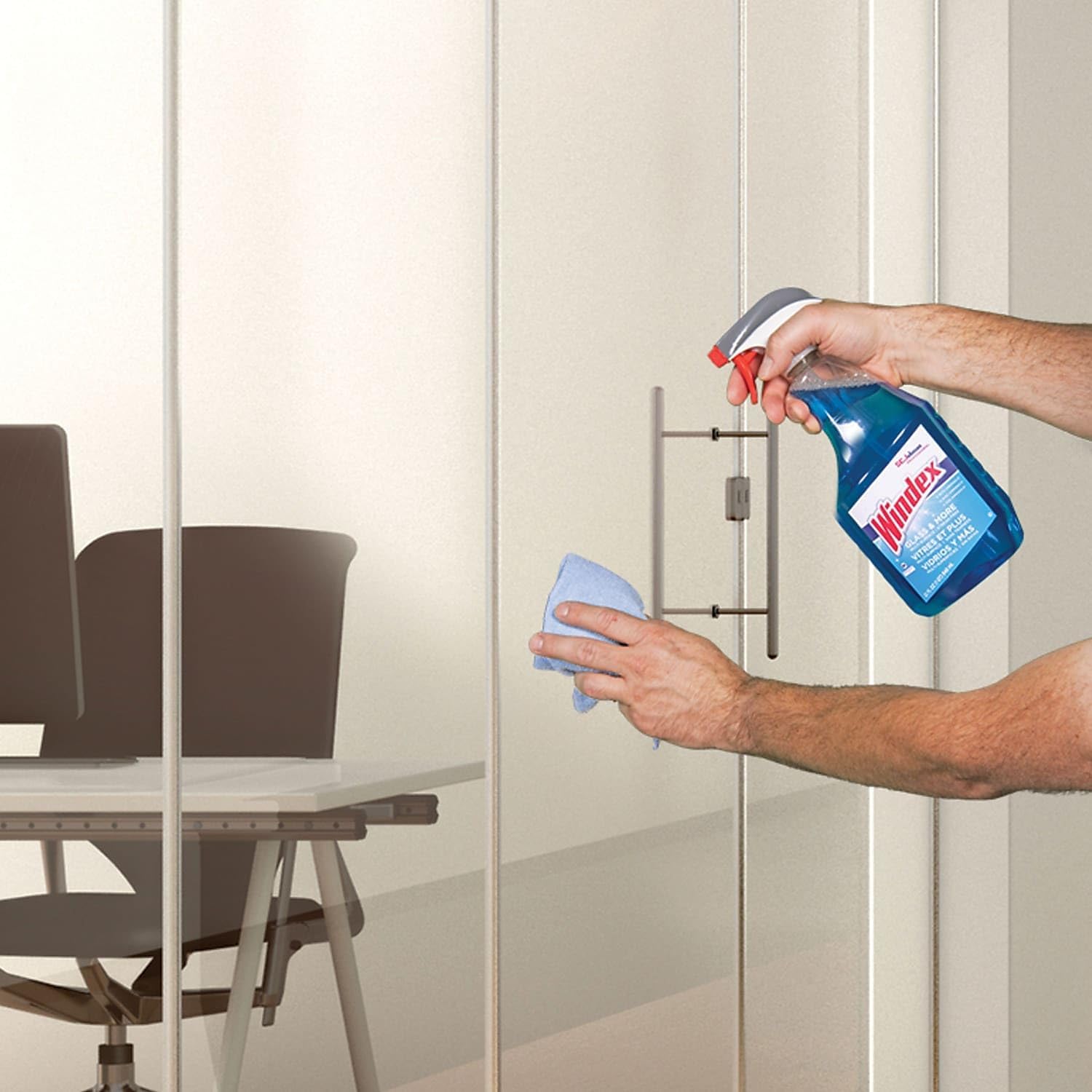 SC Johnson Windex Glass Cleaner - Streak-Free Shine, 32 oz, Blue | Perfect for Home and Office