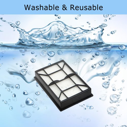 Aolleteau 3 Pack EF-9 HEPA Filters Compatible with Kenmore Upright Vacuums EF9 20-53296, 40195 and Canister 81714, 22614, Fits Kenmore Elite 31150, 31140, BU1018, BU1018, 21814