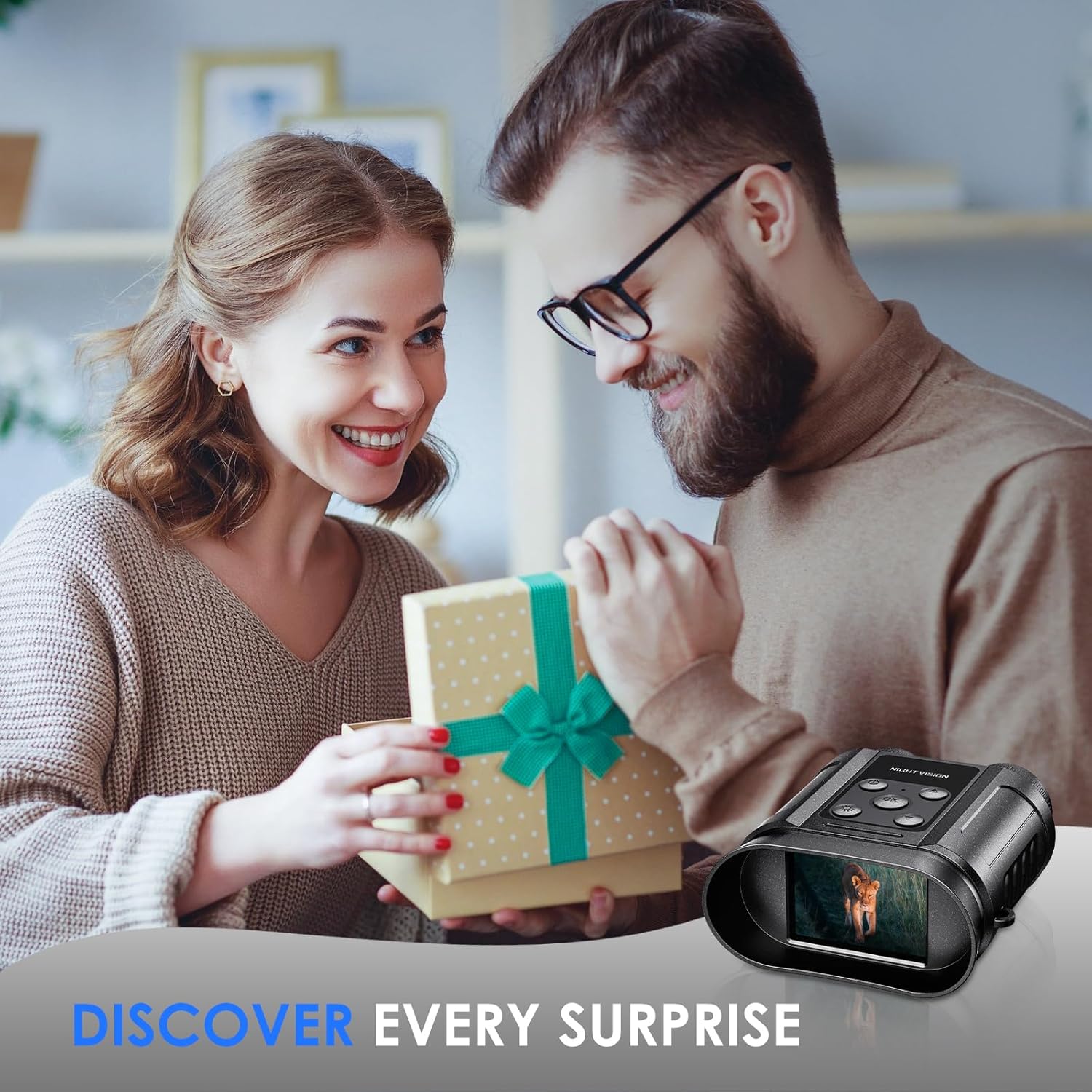 Skiennix Night Vision Goggles - Capture Photos & Videos | 32GB Card Included, Perfect for Outdoor Adventures