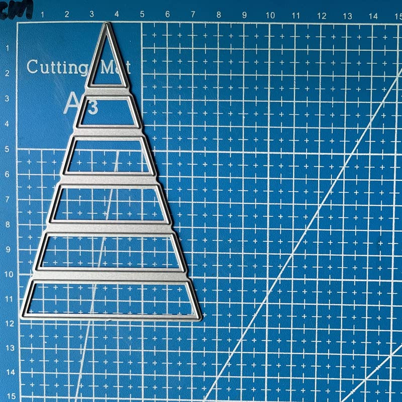 Triangular Metal Cutting Dies for Scrapbooking & Card Making