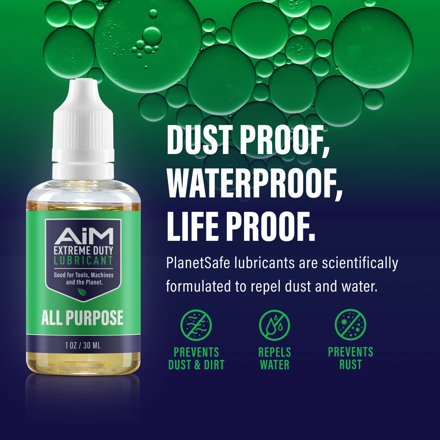 PlanetSafe Lubricants Hedge Trimmer Oil - 1 oz & 4 oz Spray for Blades & Tools | Made in The USA