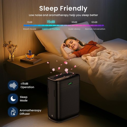 Air Purifiers | H13 HEPA Pet Air Purifier with Remote - Covers Up to 3000 Sq Ft, Washable Pre-Filter