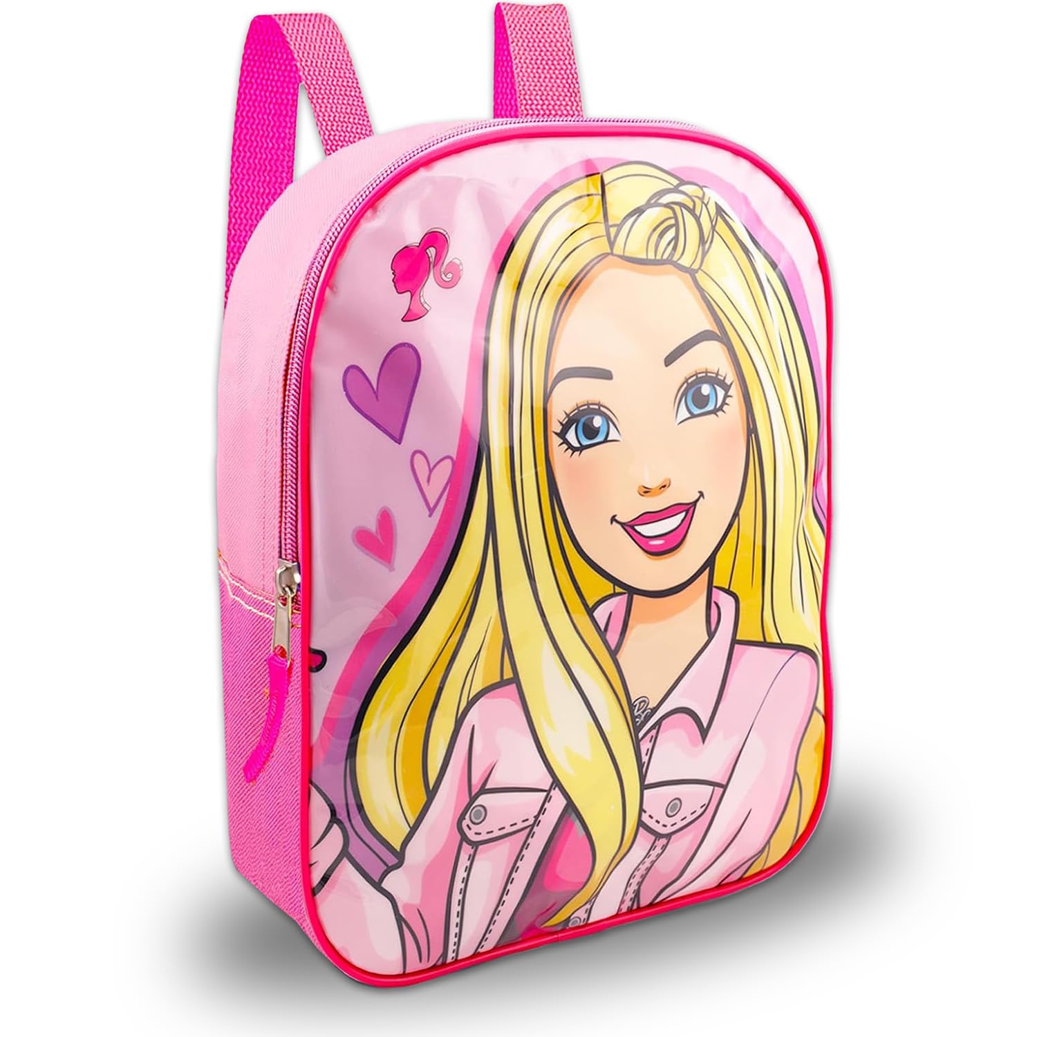 Barbie Mini Backpack with Lunch Box for Girls - Bundle with 11" School Bag, Lunch Bag Plus Tattoos, Water Bottle, and More | Barbie Girls Backpack Elementary School