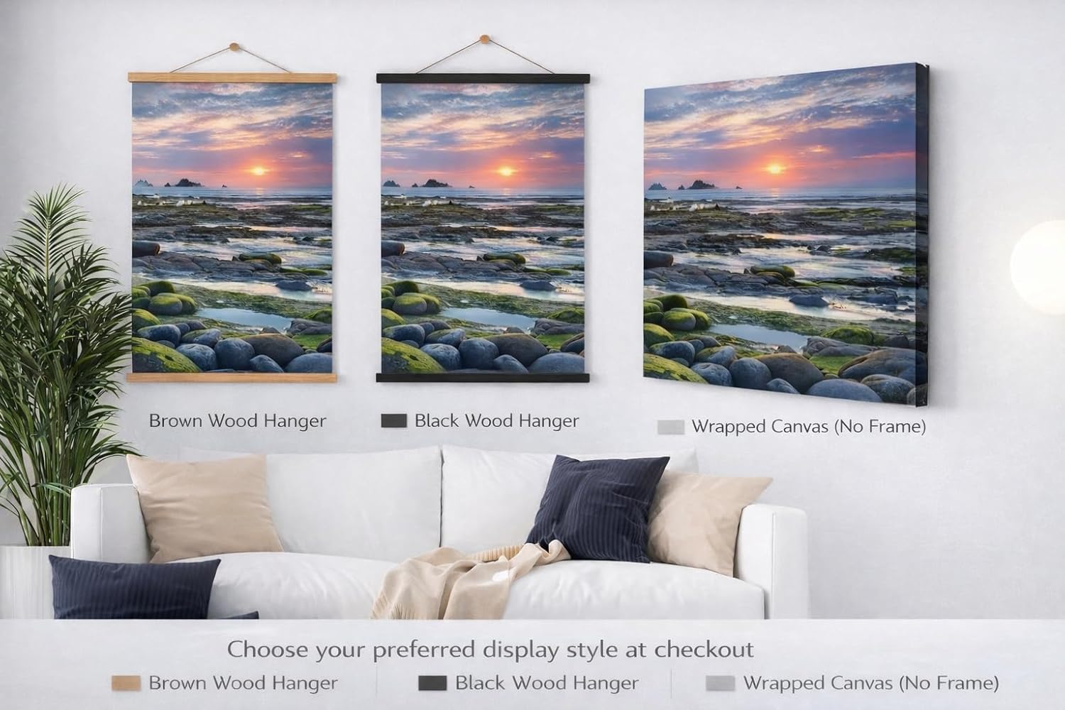 ZXDZSM Custom Canvas Poster - Personalized Wall Art Print | Unframed 24" X 36" - Upload Your Image