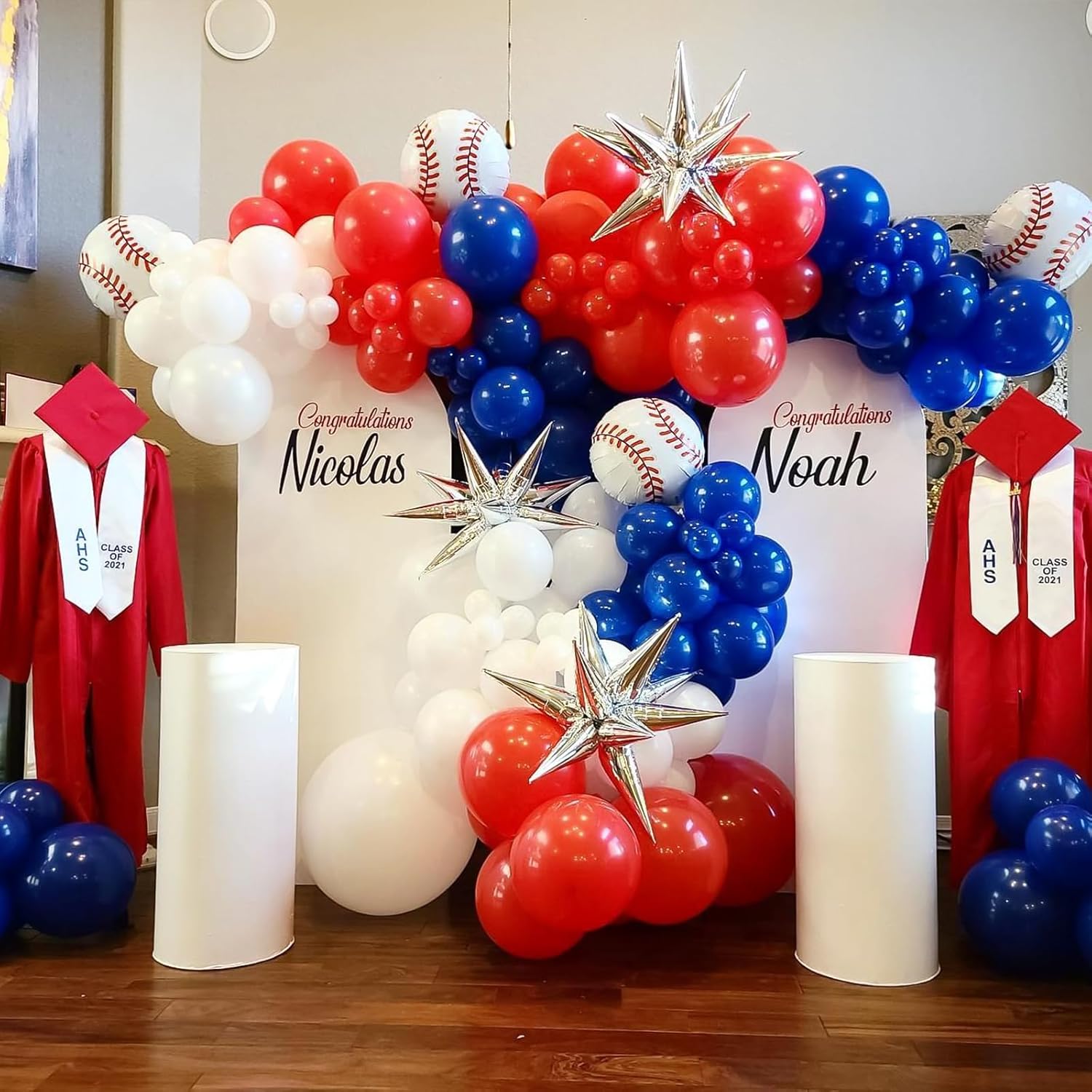 Red Latex Balloons by [Brand Name] - 12 Inch Party Decorations for Birthdays, Weddings & More