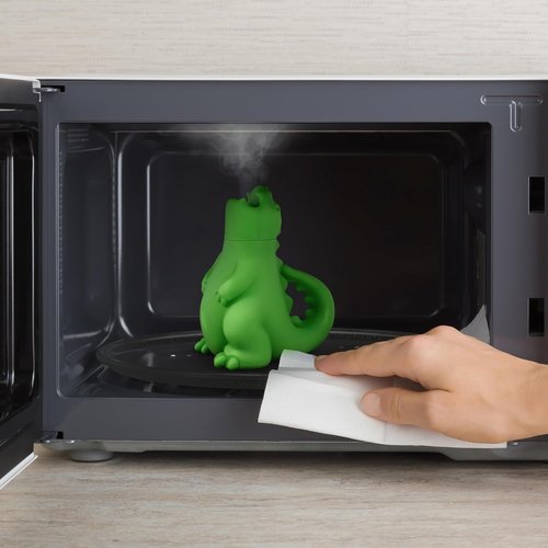 Genuine Fred Dragon's Breath Microwave Steam Cleaner - BPA-Free Silicone Design | Fun & Effective Kitchen Gadget