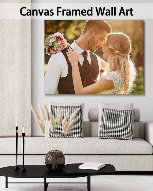 AbcCustomize Canvas Prints - Personalized Photo Art for Home Decor | Fast Next Day Shipping