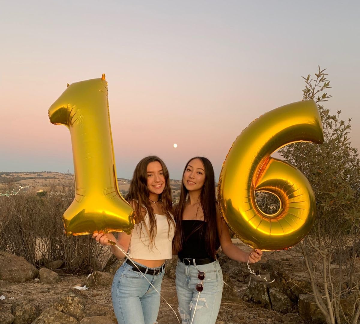 Skiennix 40-Inch Gold Number 14 Balloon - Large Foil Decoration for Birthday & Engagement Celebrations