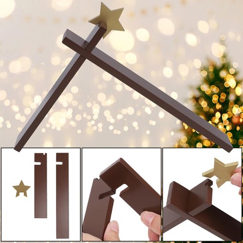 Juegoal Advent Calendar - Countdown to Christmas with 24 Figures & Drawers | Christian Gifts for All Ages