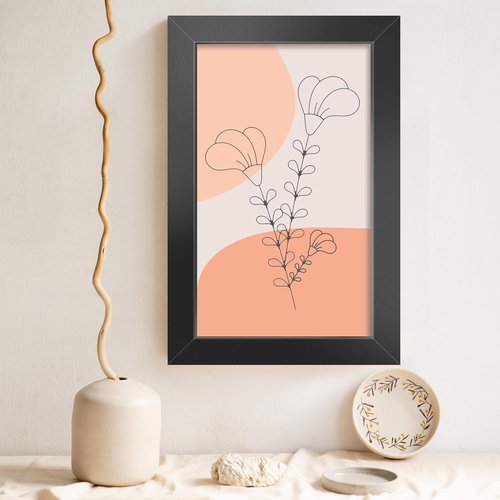 LaVie Home 4x6 Picture Frame - Classic Black Frame with HD Plexiglas for Vertical/Horizontal Display