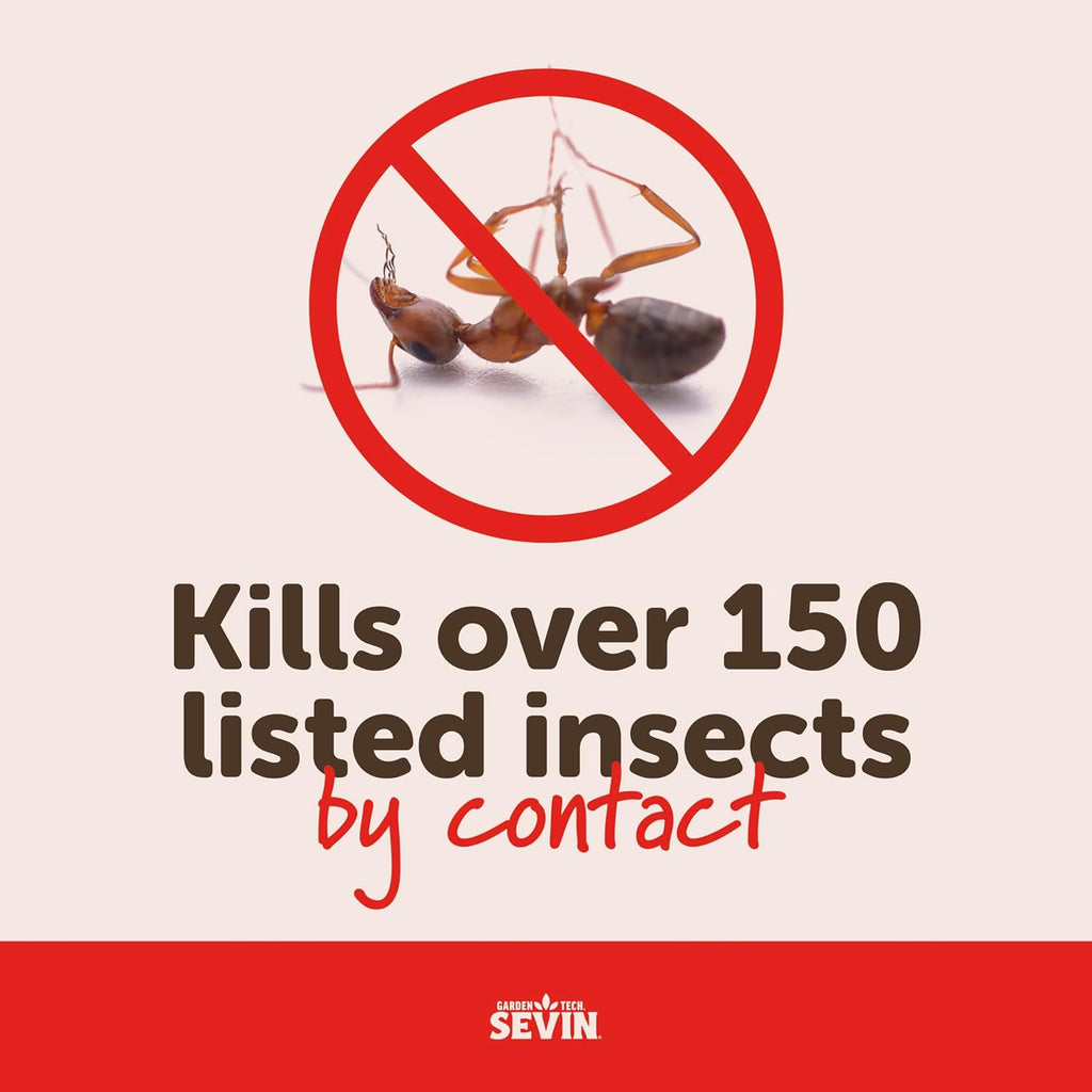 Sevin Insect Killer Dust | Effective Pest Control - 3LB Size for Home and Garden