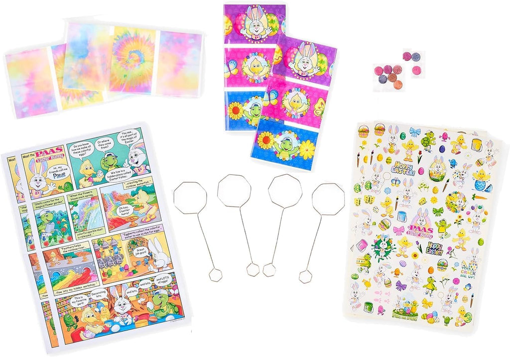 PAAS Deluxe Easter Egg Decorating Kit - Create Beautiful Eggs for Family Fun | Perfect for Easter Celebrations