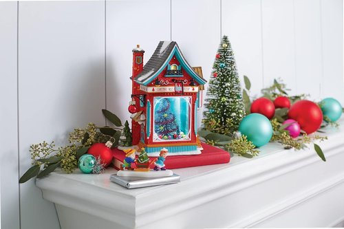 Department 56 North Pole Village Figurine - Just In Time For Christmas, 1.57 Inch, Multicolor