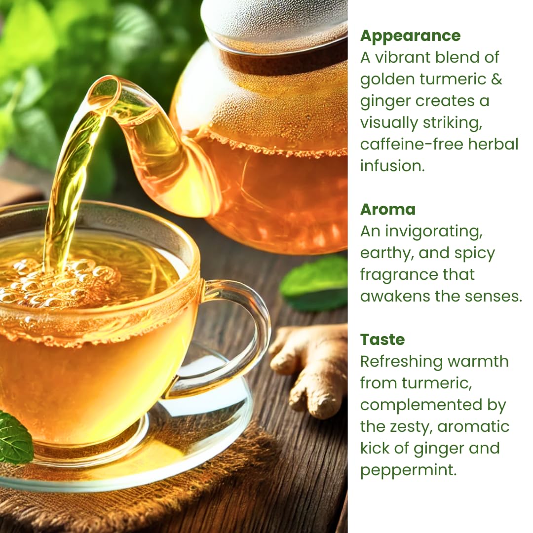 Rachel's Tea: Turmeric, Wild Yam, Ginger, Marshmallow, Chamomile, Peppermint, Fennel, Slippery Elm: 30 bags, 60 cups: Rachel's Pro 100 Probiotic, 100 Billion/10 probiotic strains, Acid Resistant