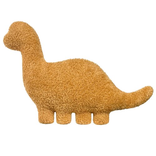 Andywoo Dino Chicken Plush Nuggets Pillow for Funny Birthday Gifts, Cute Funny Stuffed Animals Toy for Boy and Girl, Dinosaur Gifts for Kids Teens and Adults (Brachiosaurus, Small)