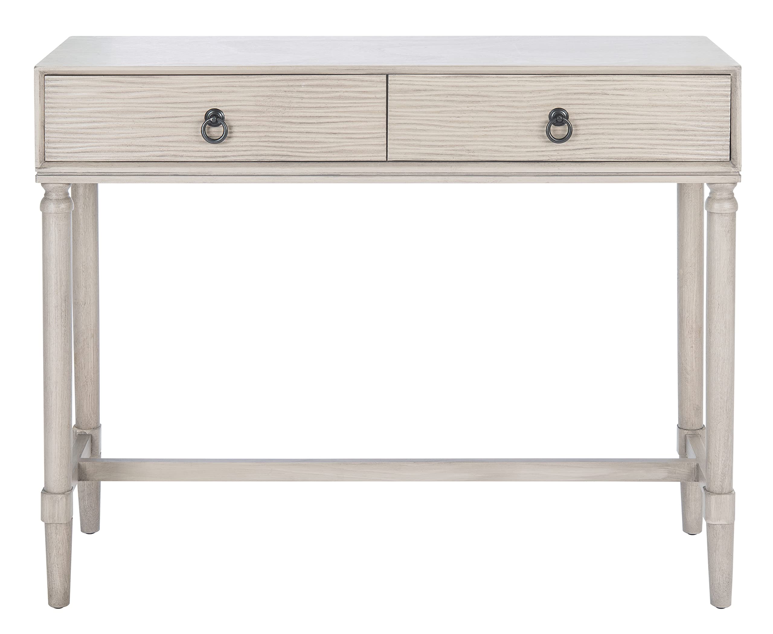 Safavieh Home Collection Aliyah Greige 2-Drawer Console Table