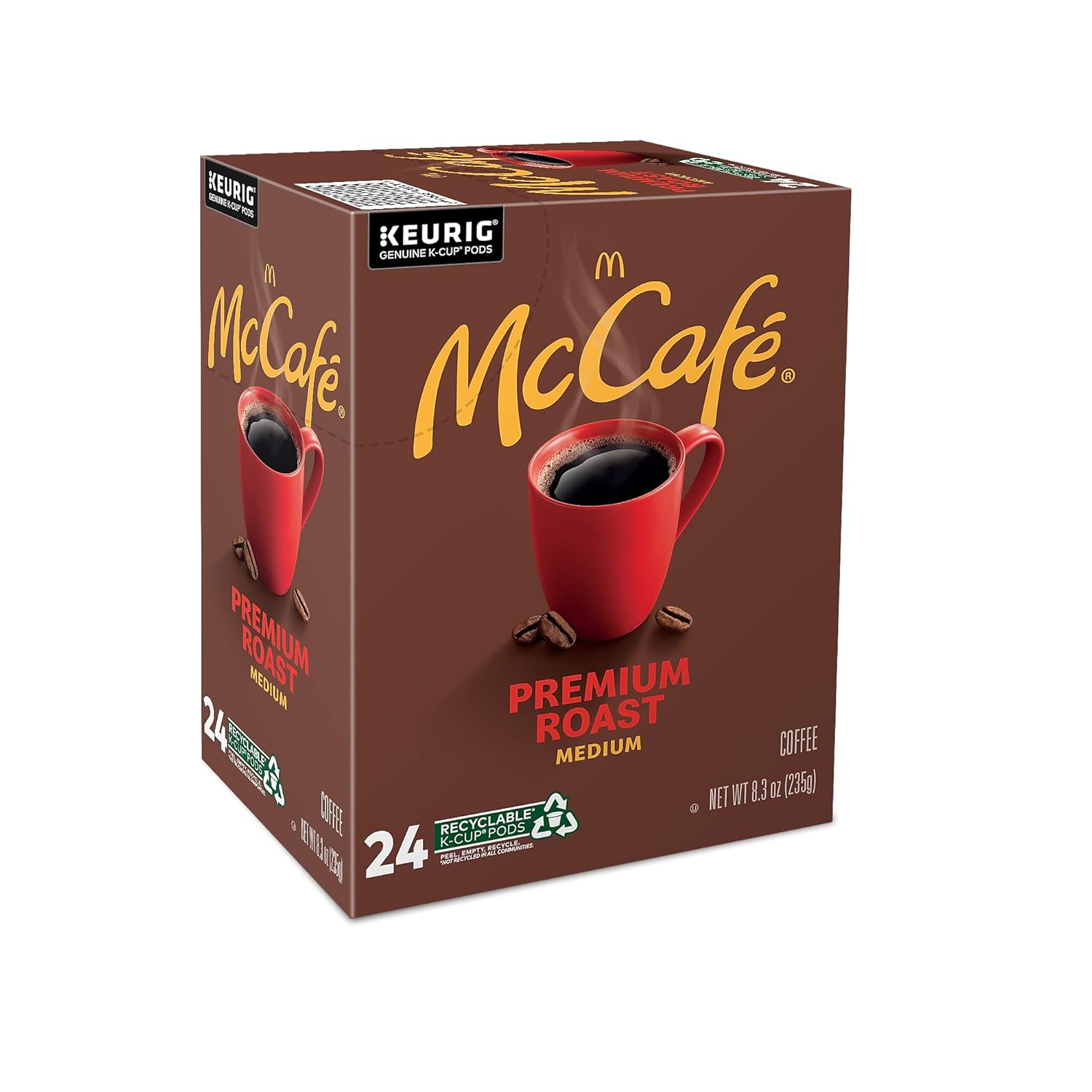 McCafe Premium Roast K-Cup Pods - Rich Flavor & Aroma | 24 Count Box