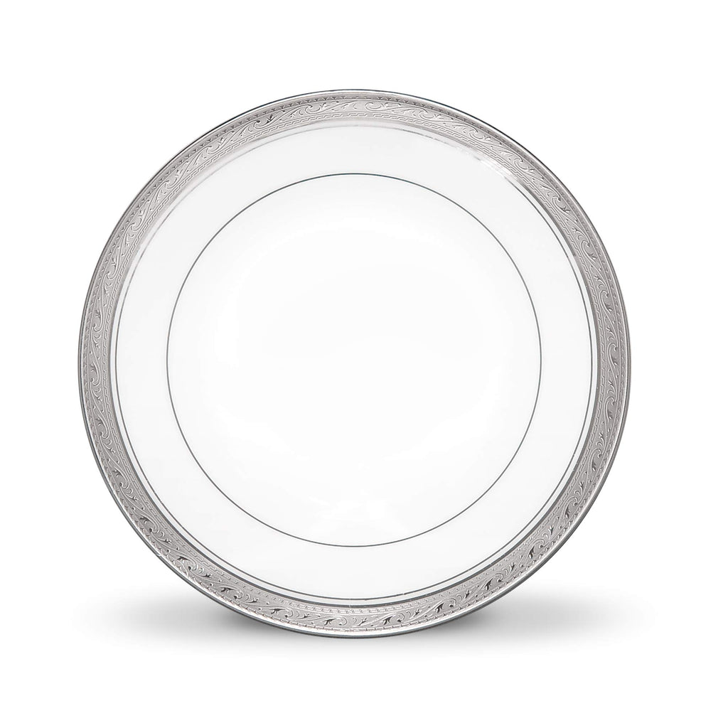 Noritake Crestwood Platinum Set of 4 Soup Bowls, 7.5", 12 oz.