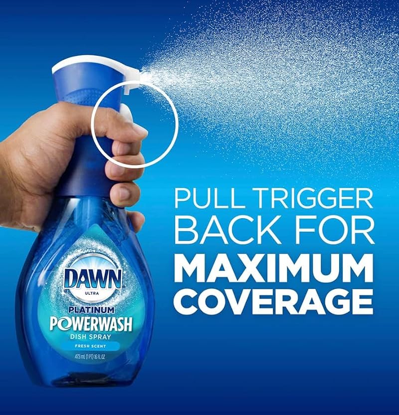 Dawn Platinum Powerwash Dish Spray Soap Refill - Fresh Scent 16oz
