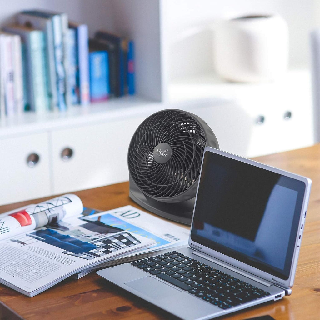 Vie Air High Velocity Floor Fan - Powerful Cooling with Adjustable Speed | Ideal for Home & Office