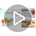 1 oz Silicone Squeeze Bottles for Sauces - 4 Pack Travel Containers