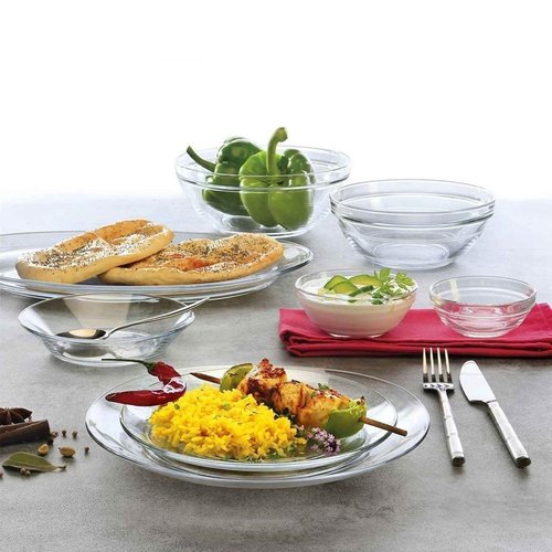 Duralex Made in France Lys Dinnerware 11 Inch Dinner Plate, pack of 6