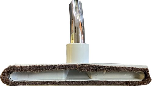 Upgraded 32 mm (1.25”, or 1 1/4") Horse Hair Vacuum Floor Brush Attachment, 10” Wide Hard-Floor Head with Metal Neck, Compatible with Eureka Canister & Upright Vacuums and All 1-1/4” Universal Wands