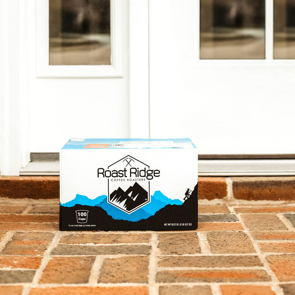 Roast Ridge Single Serve Coffee Pods - Salted Caramel Flavor, Medium Roast, 100 Count for Keurig K-Cup Brewers