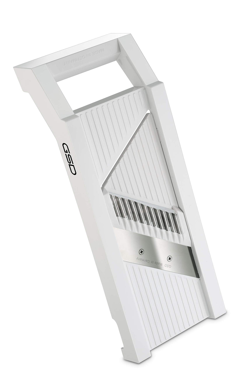 GSD Universal Vegetable Slicer With 5 Changeable Blades, White