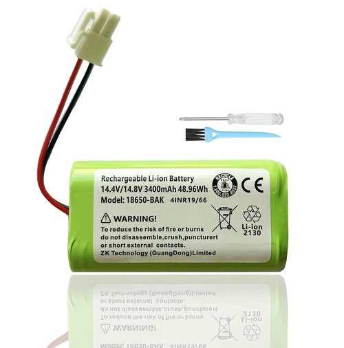 FSANXF A4s Robot Vacuum Cleaner Replacement Battery for ILIFE A4s, A4s pro, A6, A7, A8, A9 A10, V7s Plus, W450 Robotic Vacuum Cleaners