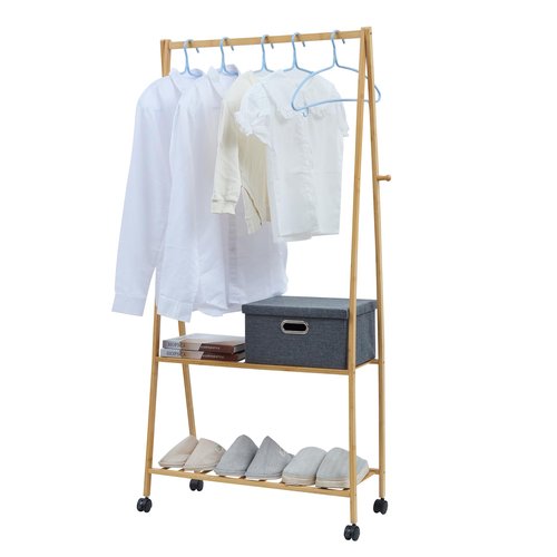 VECELO Coat Rack Freestanding, Entryway Hanger Stand, Umbrella Holder, Hall Tree With Hooks, Floor Standing Metal Tree Stand,Oak