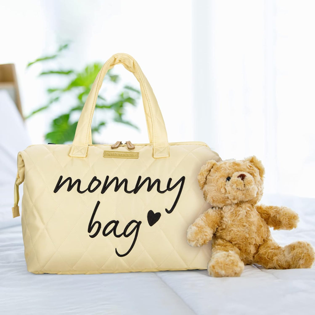 PeraBella Mommy Bag - Stylish Diaper Tote for Hospital & Maternity | Versatile & Spacious Design