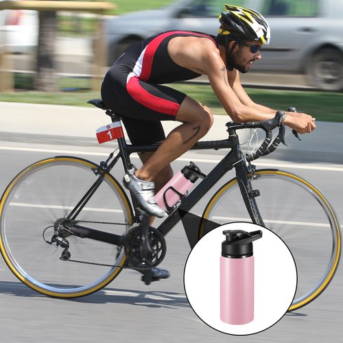 Foaincore 24 Pack Bulk Water Bottles 17 oz Aluminum Reusable Sports Bottles, Employee Appreciation Gifts for Team, Coworker, Staff, Office, Christian Charity Donation Supplies