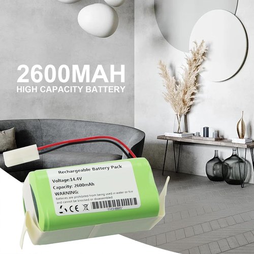 Battery Replacement for Bobsweep Bob Sweep Pro SJP110020, Bob Standard, Bob Pethair Junior WJ540011 WP460011RO WPP56001 WPP56002 Bissell EV675 EV775 29339 28599 2859T 2859W 2933 3115, Kealive I6 Robot