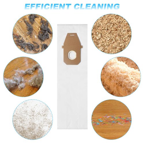 3 Pack AH10000 Filter Vacuum Cleaner Bags Fit for Hoover Platinum Type-Q HEPA Upright UH30010COM Vacuum Cleaner, Part 902419001