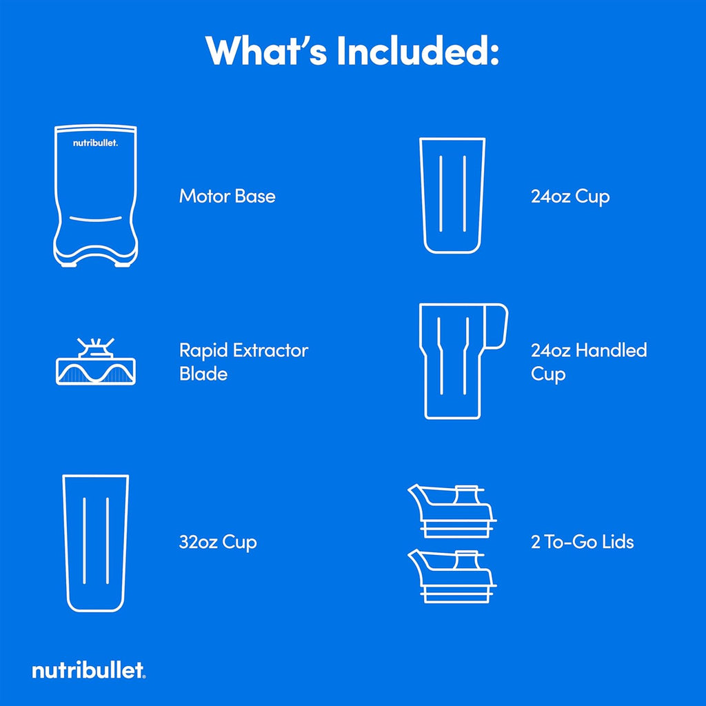 Nutribullet Ultra Personal Blender - 32 Oz Capacity | Sleek Gray Design for Smoothies & Shakes