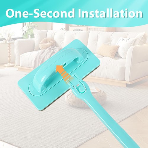 Whitelf Professional Window Screen Cleaner- Large Brush Face for Door Mesh Cleaning- Detachable Mesh Screen Cleaning Tool- Wet and Dry Dual-Use