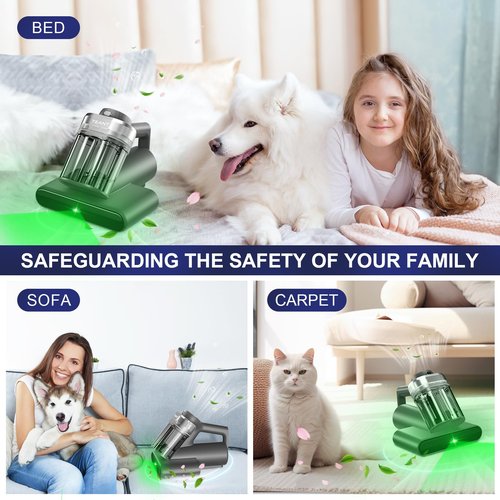 10 Pcs Aroma Tablets, Accessory of Teant Blue Pink Gray Upgrade and Cordless Mattress Vacuum, Scent of the Ocean