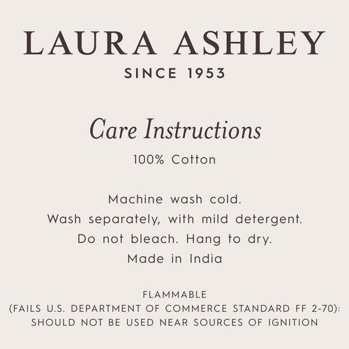 Laura Ashley Absorbent Bath Mat Reversible Crochet Soft and Plush Bathroom Mat 100% Cotton 24x40 Bath Rug, Sage Green