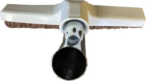 Upgraded 32 mm (1.25”, or 1 1/4") Horse Hair Vacuum Floor Brush Attachment, 10” Wide Hard-Floor Head with Metal Neck, Compatible with Eureka Canister & Upright Vacuums and All 1-1/4” Universal Wands