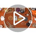 8-Pack Halloween Kitchen Sponges - Cute Ghost, Pumpkin & Corn Designs