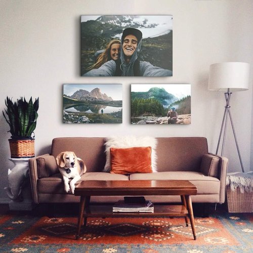 Canvas On Demand Custom Canvas Prints - Personalized Photo Wall Art for Family, Weddings & Pets | 14x11 Inch