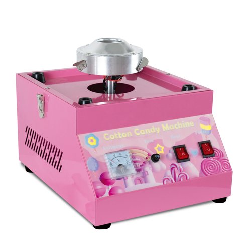 Cotton Candy Machine Commercial, 1000W Cotton Candy Maker Machine, Candy Floss Maker with Stainless Steel Bowl, Sugar Scoop，double switch easy and safe to use for Kids, Home, Party, Birthday, Festival