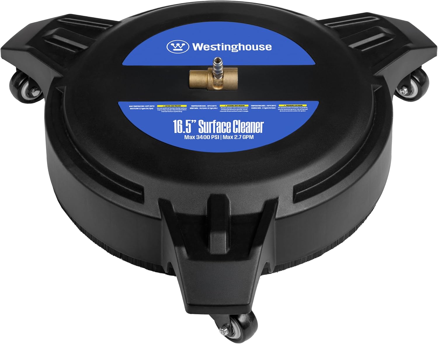 Westinghouse 16.5" Pressure Washer Surface Cleaner Attachment - 3400 PSI, 1/4" Connector | Compatible with Gas & Electric Washers