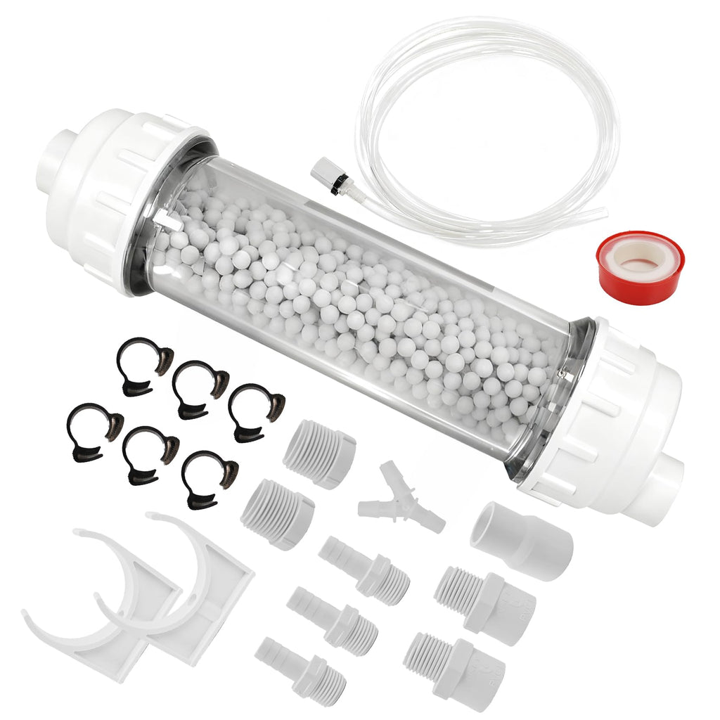 Condensate Neutralizer Kit, Compatible with Rinnai High-Efficiency Boilers & Tankless Heaters, Acidic Condensate Neutralizer with Transparent Inspection Window, Prevents Pipe Corrosion